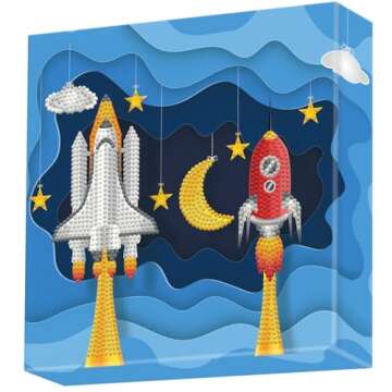 Diamond Dotz Spaced Out Painting Kit for Adults