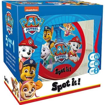 Zygomatic Spot It! Paw Patrol - Beloved Family Card Game with Fun Matching Game Features for Kids, A...