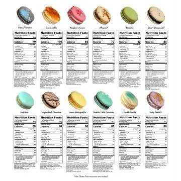 Gourmet French Macarons Gift Basket Classic 12