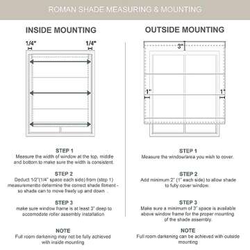 Madison Park Galen Cordless Roman Shade - Stylish and Darkening