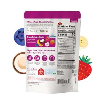Once Upon a Farm Organic Coconut Melts, Mixed Berry, 8ct