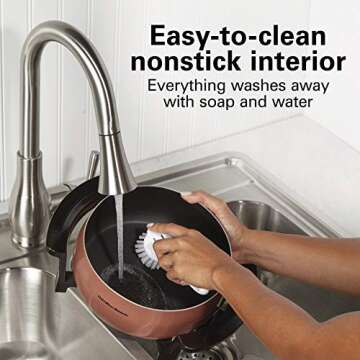 Hamilton Beach Electric Fondue Pot Set with Temperature Control