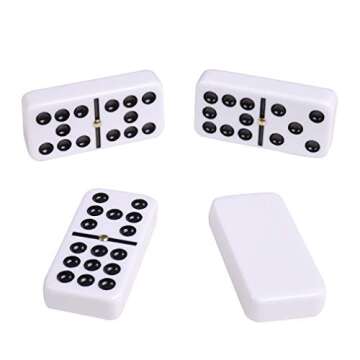 Elegant Silverman Double 9 Domino Set - Game Joy!