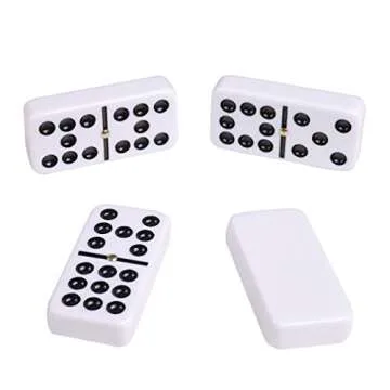 Elegant Silverman Double 9 Domino Set - Game Joy!