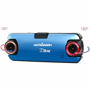 UltraDash Z3+ Commercial Dual Lens Dash Cam for Drivers