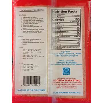 SUPER Q BIHON BUNDLE PACK (2 SQ 8oz or 1 16oz) 2 Mama Sita's Pansit Bihon/Stir Fry Mix FILIPINO FOOD - PRODUCT OF THE PHILIPPINES 20 Count