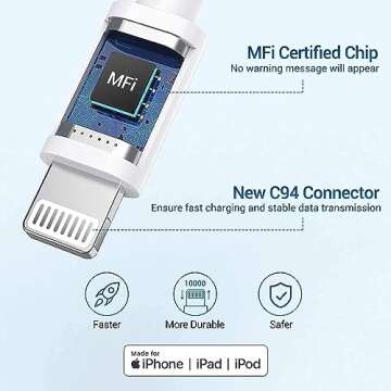 【MFi Certified】iPhone Fast Charger, Veetone 2Pack 20W USB C Power Delivery Wall Charger Plug wit...