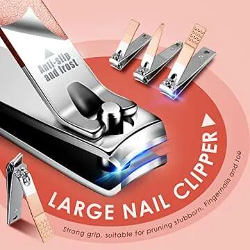 WOAMA 30 in 1 Professional Manicure Set for Everyone