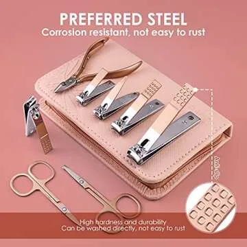 WOAMA 30 in 1 Professional Manicure Set for Everyone