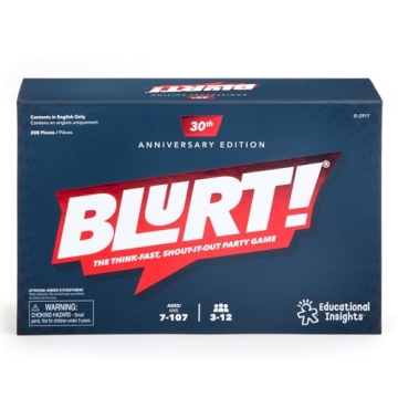 Educational Insights Blurt! Word Race Game for All Ages