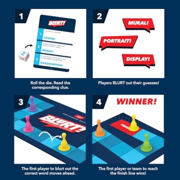 Educational Insights Blurt! Word Race Game for All Ages