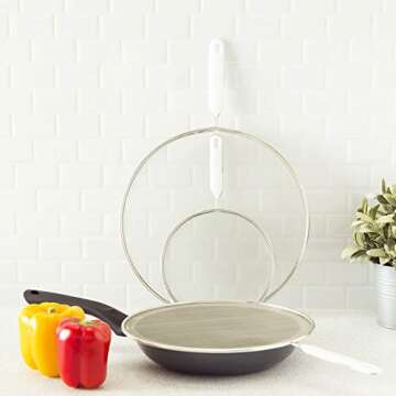 Home Basics 3-Piece Splatter Screen Set