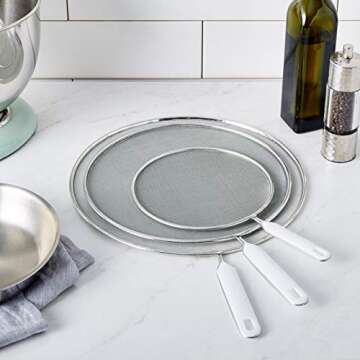 Home Basics 3-Piece Splatter Screen Set