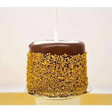 Mystic Sprinkles Sugar Crystals 4.2oz Bottle - Gold