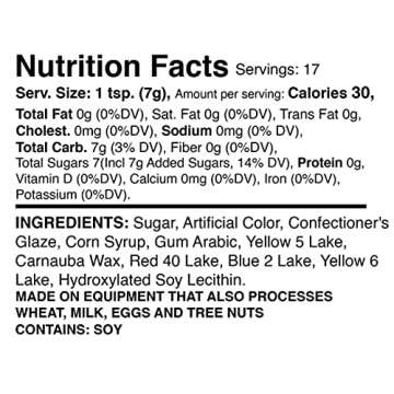 Mystic Sprinkles Sugar Crystals 4.2oz Bottle - Gold