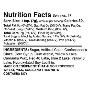 Mystic Sprinkles Sugar Crystals 4.2oz Bottle - Gold