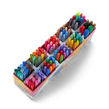 Sharpie Permanent Markers Ultimate Collection, Fine and Ultra Fine Points, Assorted Colors, 115 Count