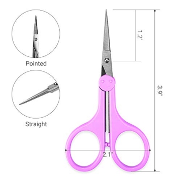 Stylish Humbee Eyebrow Scissors for Perfect Grooming