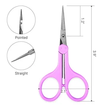 Stylish Humbee Eyebrow Scissors for Perfect Grooming