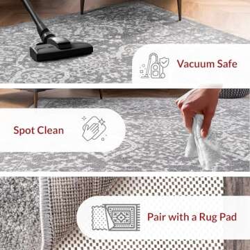 nuLOOM Odell 12x15 Vintage Area Rug for Elegant Homes