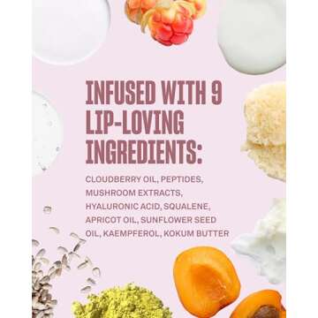 BABE ORIGINAL Cloud 9 Peptide Lip Serum, Vegan Lip Treatment