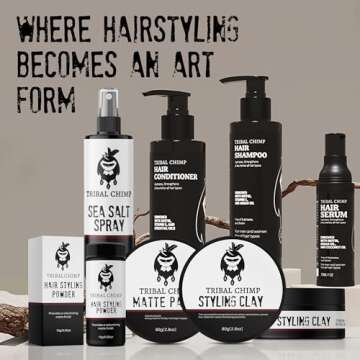 Tribal Chimp Hair Styling Powder for Voluminous Styles