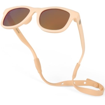 Polarized Baby Sunglasses with Secure Strap for Infants