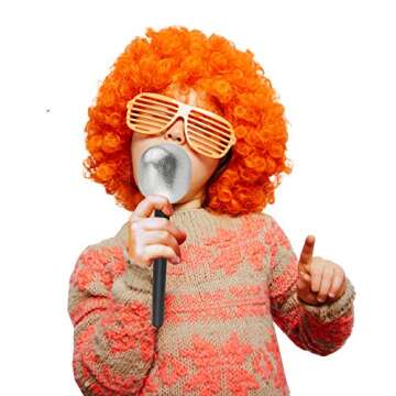 Skeleteen Stage Mic Costume Prop - Rock Star Toy Microphone Party Favor Decorative Props Costume Accessory - 1 Dozen