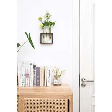 Mkono Wall Hanging Plant Propagation Station for Home Decor