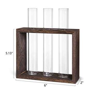 Mkono Wall Hanging Plant Propagation Station for Home Decor