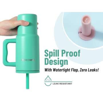 DLOCCOLD Kids 24 oz Spill-Proof Insulated Tumbler