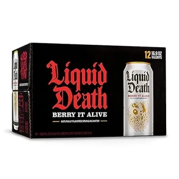 Liquid Death Berry It Alive Sparkling Water 12-Pack