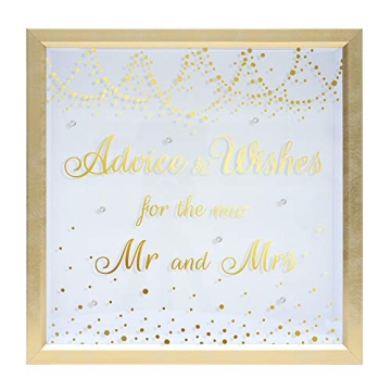 Elegant MIMOSA MOMENTS Wedding Gift Card Box for Receptions