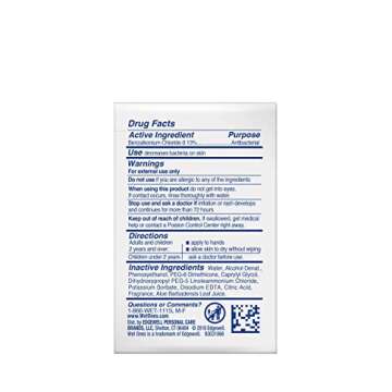 Wet Ones Singles Antibacterial Cleansing Wipes - 1 Box of 24 Singles