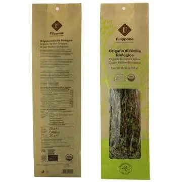 FILIPPONE Organic Oregano - Sicilian Freshness Guaranteed