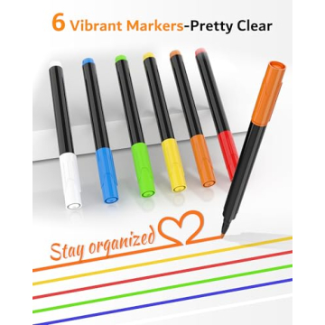 Magnetic Acrylic Calendar for Easy Organization 2 Pack