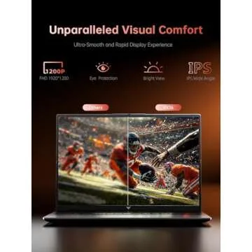 KAIGERR 2025 Gaming Laptop, Laptop with AMD Ryzen 9 6900HX (8C/16T, Up to 4.9GHz), 16GB DDR5 512GB NVMe SSD Windows 11 Laptop Computer, 16-inch FHD Display, WiFi 6, 53Wh Battery, Backlit KB