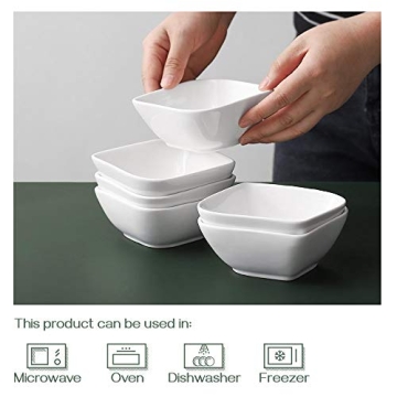 DOWAN 8 oz Oven Safe Ramekins for Baking and Serving