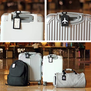 Vibrant Silicone Luggage Tags for Easy Travel Identification