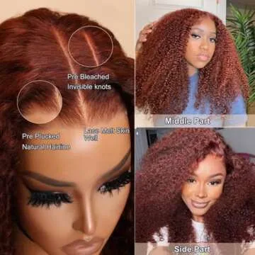 High-Quality UNICE Glueless Wig with Invisible Knots