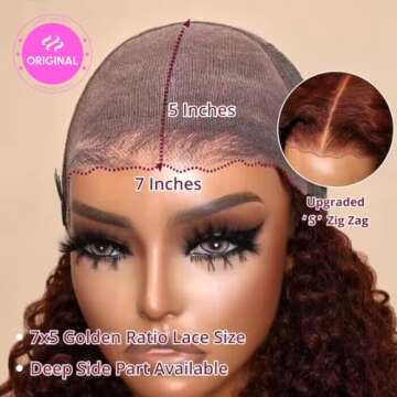 High-Quality UNICE Glueless Wig with Invisible Knots