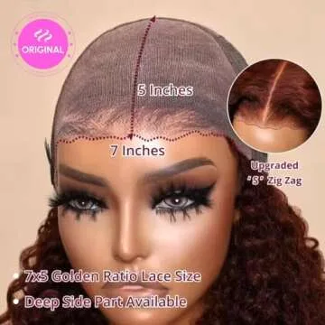 High-Quality UNICE Glueless Wig with Invisible Knots