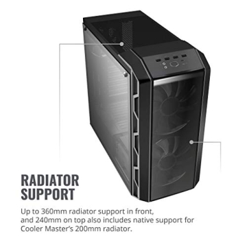 Cooler Master H500 ARGB Airflow ATX Mid-Tower Case