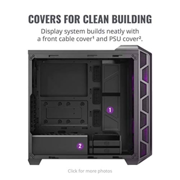 Cooler Master H500 ARGB Airflow ATX Mid-Tower Case