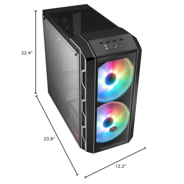 Cooler Master H500 ARGB Airflow ATX Mid-Tower Case