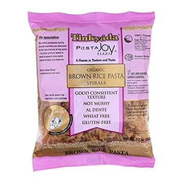 Tinkyada Organic Spiral Brown Rice Pasta - 12 Ounce Pack