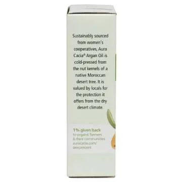 Aura Cacia Organic Argan Skin Care Oil for Healthy Skin