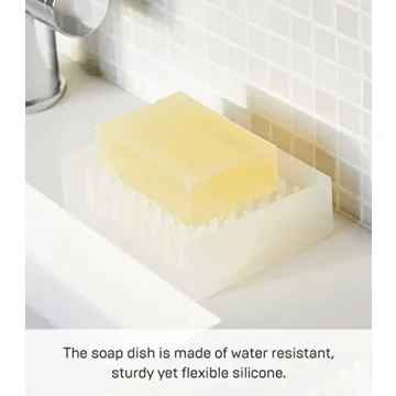 YAMAZAKI Home Self Draining Soap Tray for Soap Bars