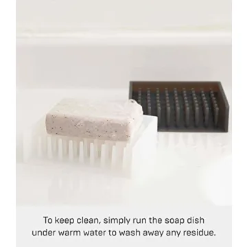 YAMAZAKI Home Self Draining Soap Tray for Soap Bars