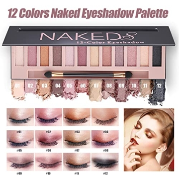 All-In-One Makeup Kit - 12 Colors & Complete Beauty Set